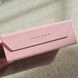 Warby Parker Pink Glasses Case